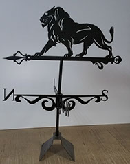 Флюгер Лев. Лазерная резка. Изготовление под заказ.