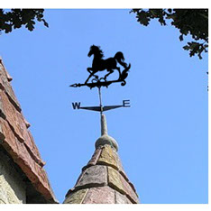 Флюгер Мустанг. Игготовление под заказ любых флюгеров.