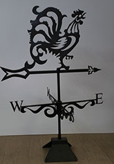 Флюгер Петушок. Лазерная резка. Изготовление под заказ.