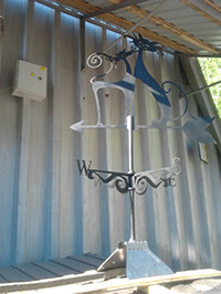 Изготовление флюгеров по эскизам заказчика