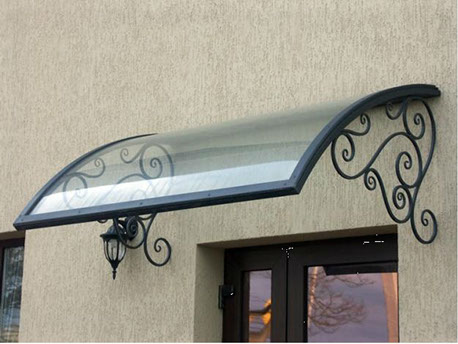 Козырек из поликарбоната